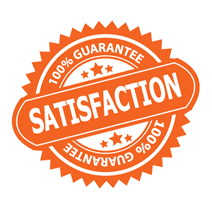 satisfaction guaranteed