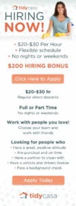 Apply with Tidy Casa